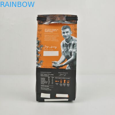 SGS 12C τσαντών συσκευασίας επίπεδων κατώτατων σημείων 200mic CMYK Gusset PE δευτερεύουσα τσάντα φερμουάρ