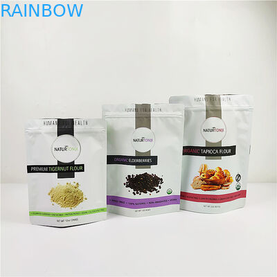 Σκόνη 0.2mm φύλλων αλουμινίου αργιλίου τσαντών συσκευασίας τροφίμων VMPET 90mic Mylar πάχος