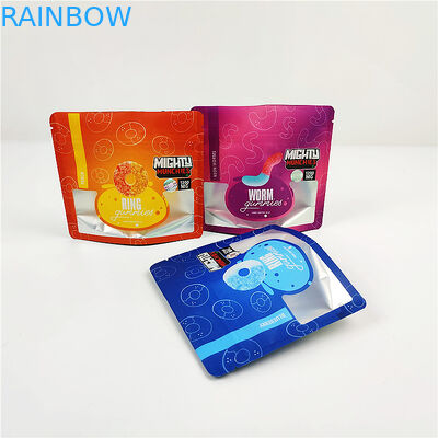 SGS 80mic CMYK βοτανικό θυμίαμα που συσκευάζει την τσάντα Mylar φύλλων αλουμινίου αργιλίου 200g MOPP