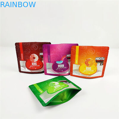 SGS 80mic CMYK βοτανικό θυμίαμα που συσκευάζει την τσάντα Mylar φύλλων αλουμινίου αργιλίου 200g MOPP