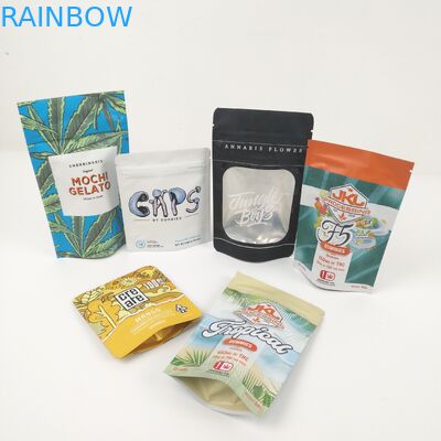 Gravure σακουλών VMPET φύλλων αλουμινίου αργιλίου μεταλλινών CMYK 200mic σακούλα φερμουάρ Doypack