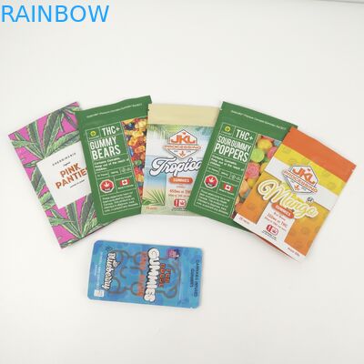 Gravure σακουλών VMPET φύλλων αλουμινίου αργιλίου μεταλλινών CMYK 200mic σακούλα φερμουάρ Doypack