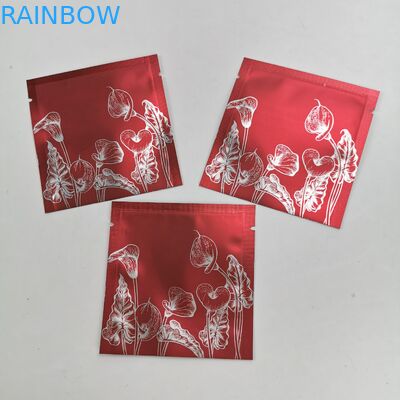 Το μικρό τρεις-δευτερεύον πακέτο τσαντών βαμβακιού σφραγίδων μίνι καλλυντικό που συσκευάζει την προσαρμοσμένη τσάντα φερμουάρ τροφίμων συγκολλά τις τσάντες με θερμότητα