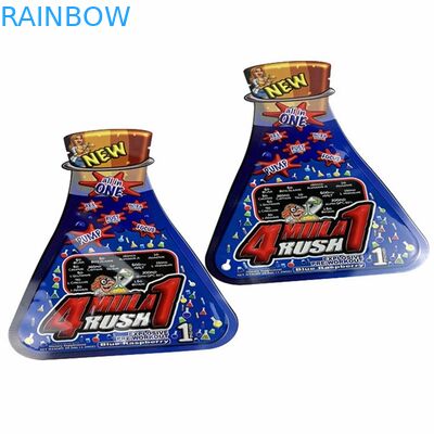 Ψηφιακή τυπωμένων υλών συνήθειας μορφής καρύδων πετρελαίου σακουλιών Mylar σακούλα καραμελών πρόχειρων φαγητών τσαντών τροφίμων επίπεδη για το λουλούδι ζιζανίων