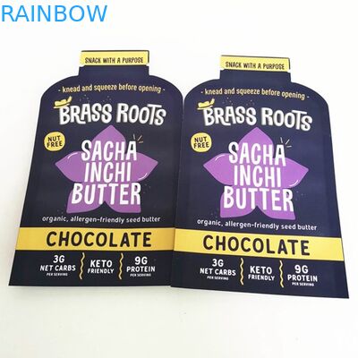 Ψηφιακή τυπωμένων υλών συνήθειας μορφής καρύδων πετρελαίου σακουλιών Mylar σακούλα καραμελών πρόχειρων φαγητών τσαντών τροφίμων επίπεδη για το λουλούδι ζιζανίων