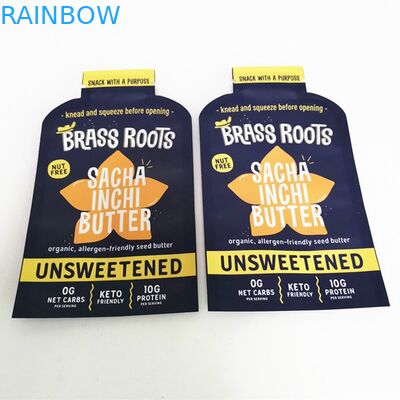 Ψηφιακή τυπωμένων υλών συνήθειας μορφής καρύδων πετρελαίου σακουλιών Mylar σακούλα καραμελών πρόχειρων φαγητών τσαντών τροφίμων επίπεδη για το λουλούδι ζιζανίων