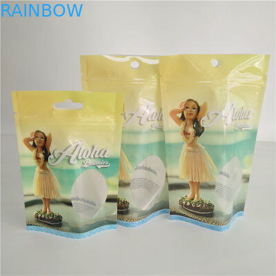 Τυπωμένη συνήθεια συσκευάζοντας τσάντα καψών σακουλών CBD καραμελών Gummies πακέτων μανδρών Vape ζιζανίων Mylar φύλλων αλουμινίου αγκίδων πετρελαίου κάνναβης