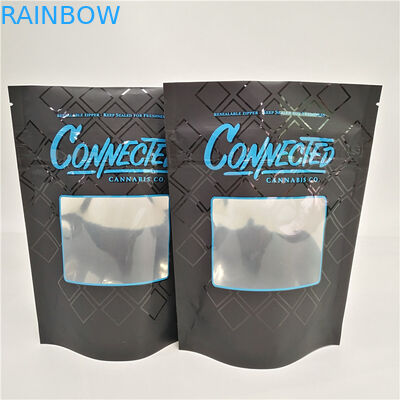 Φύλλο αλουμινίου αργιλίου απόδειξης μυρωδιάς φερμουάρ απόδειξης παιδιών THC 420 Gummy σακούλι καραμελών ζιζανίων οφθαλμών πετρελαίου CBD