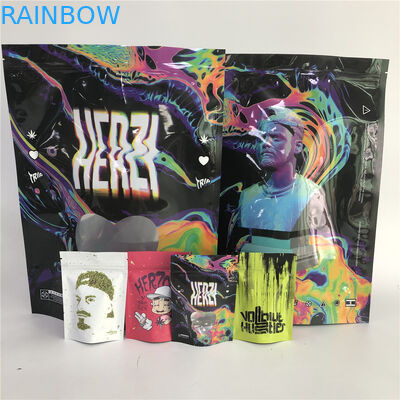 Τυπωμένο το συνήθεια περικάλυμμα πούρων καπνού ζιζανίων σπόρων που συσκευάζει την ηλέκτρινη σακούλα καπνών φύλλων/αμβλύνει τις συσκευάζοντας σακούλες περικαλυμμάτων