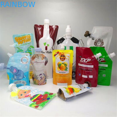 Πλαστικό υγρό απόδειξης σωλήνων χονδρικό εμπόριο τσαντών σακουλών mylar για τα συσκευάζοντας πακέτα σακουλών τροφίμων τσαγιού γάλακτος παιδικών τροφών χυμού