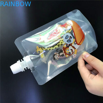 Πλαστικό υγρό απόδειξης σωλήνων χονδρικό εμπόριο τσαντών σακουλών mylar για τα συσκευάζοντας πακέτα σακουλών τροφίμων τσαγιού γάλακτος παιδικών τροφών χυμού