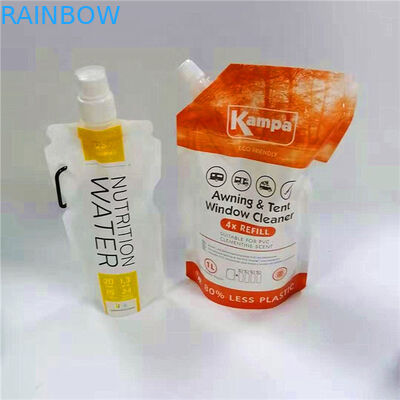 Υγρή επαναληπτικής χρήσεως τσάντα με τους σωλήνες και καπάκι για την υγρή καθαριστική τσάντα σωλήνων για τη σακούλα σωλήνων αλουμινίου σκονών πλύσης