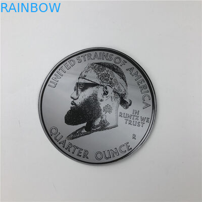 Οι μαλακές τσάντες Mylar πακέτων αφής πλαστικές 3.5g τεμαχίζουν τις ανώμαλες σακούλες με Ziplock γύρω από τις σακούλες μπισκότων μορφής 7g