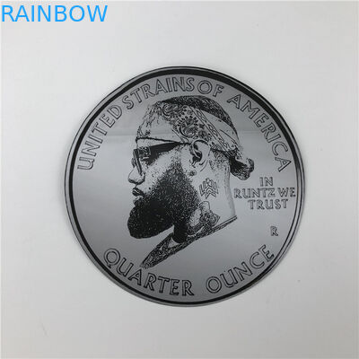 Οι μαλακές τσάντες Mylar πακέτων αφής πλαστικές 3.5g τεμαχίζουν τις ανώμαλες σακούλες με Ziplock γύρω από τις σακούλες μπισκότων μορφής 7g