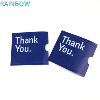 Χονδρική πλαστική μεταλλίνη Opp μορφής συνήθειας εκτύπωσης που συγκολλά τις συσκευάζοντας τσάντες Mylar καρτών ενθέτων συνήθειας με θερμότητα