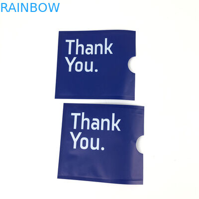 Χονδρική πλαστική μεταλλίνη Opp μορφής συνήθειας εκτύπωσης που συγκολλά τις συσκευάζοντας τσάντες Mylar καρτών ενθέτων συνήθειας με θερμότητα