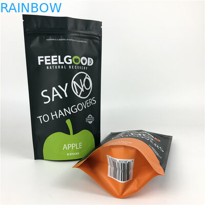 Η Resealable χονδρική στάση συνήθειας επάνω στη σακούλα πελεκά τις πλαστικές τσάντες Mylar συσκευασίας φερμουάρ καρυδιών πρόχειρων φαγητών καρυκευμάτων