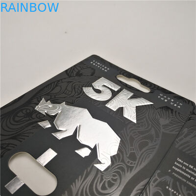 200mic αρσενικός ΡΙΝΟΚΕΡΟΣ 8 11 25 CMYK απόδοσης αυξήσεων καρτών επίδειξης χαπιών