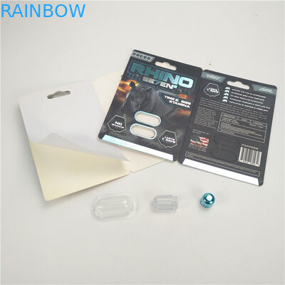 UV εκτύπωσης 200mic τρισδιάστατα πάνθηρων χάπια ανυψωτών καρτών αρσενικά με τη UV επίδειξη