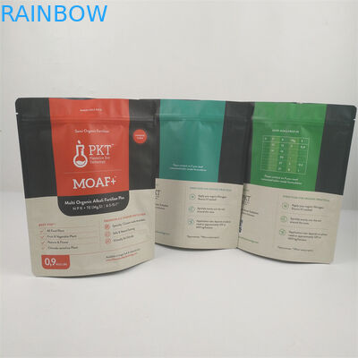 CMYK Pantone Resealable φερμουάρ σακουλών μυρωδιάς CBE MOPP PVC απόδειξης ανακυκλώσιμη