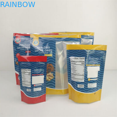 Ματ σακούλα CMYK Pantone φερμουάρ απόδειξης μυρωδιάς VMPET 240 μικρά