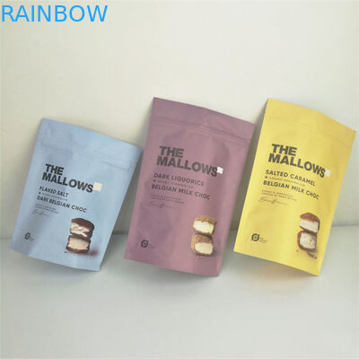 Ματ σακούλα CMYK Pantone φερμουάρ απόδειξης μυρωδιάς VMPET 240 μικρά