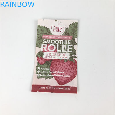 Βιοδιασπάσιμες Kraft σακούλες 100 τσάντες ΒΙΟ PLA εγγράφου CMYK Gummies καραμελών Mircon