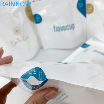 Το πρόχειρο φαγητό Mylar αποστειρωτή μικροκυμάτων τοποθετεί 150 μικρό για το εμμηνορροϊκό φλυτζάνι σε σάκκο