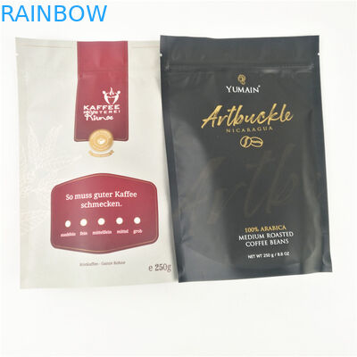 Resealable υγρασία σακουλών φερμουάρ CMYK MOPP - Al εγγράφου OPP της Kraft απόδειξης