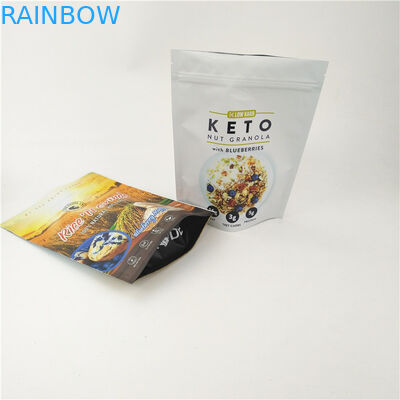 Η Resealable Mylar τσάντα CMYK CPP πάγωσε το φερμουάρ 120mic MOPP Doypack στάσεων επάνω