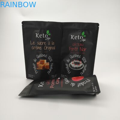 CMYK VMPET πλαστικά φερμουάρ εδώδιμων Mylar σακουλών αυτοκόλλητα 110 μικρά τσαντών Al CPP