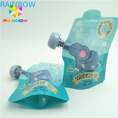 πλαστική στάση 1.2C VMPET επάνω στη σακούλα 200mic MOPP CMYK Doypack με το φερμουάρ