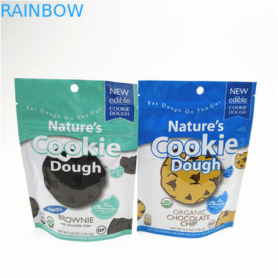 Gravure τσαντών συσκευασίας τροφίμων πρόχειρων φαγητών 1.2C CMYK Resealable με το φερμουάρ