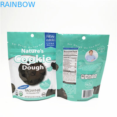 Gravure τσαντών συσκευασίας τροφίμων πρόχειρων φαγητών 1.2C CMYK Resealable με το φερμουάρ