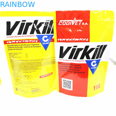 Popcorn σακουλών απόδειξης μυρωδιάς CMYK MOPP πλαστική στάση επάνω σε 110mic