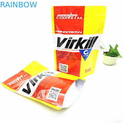 Popcorn σακουλών απόδειξης μυρωδιάς CMYK MOPP πλαστική στάση επάνω σε 110mic