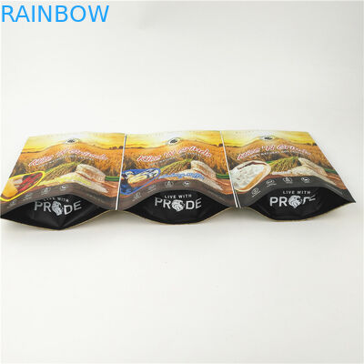 Resealable Ziplock Mylar χρώματος CMYK στάση τσαντών 200mic επάνω στη σακούλα φερμουάρ