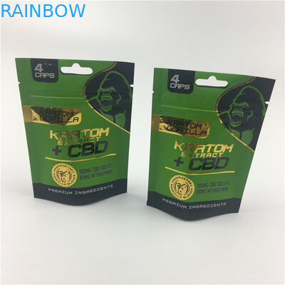 Ανώμαλο PE 50mic τσαντών MOPP VMPET φερμουάρ μορφής ακίνδυνο για τα παιδιά - 200mic