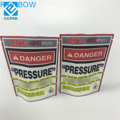 Οι μαλακές Ziplock Mylar αφής τσάντες τεμαχίζουν τις ανώμαλες τσάντες Mylar μπισκότων μορφής