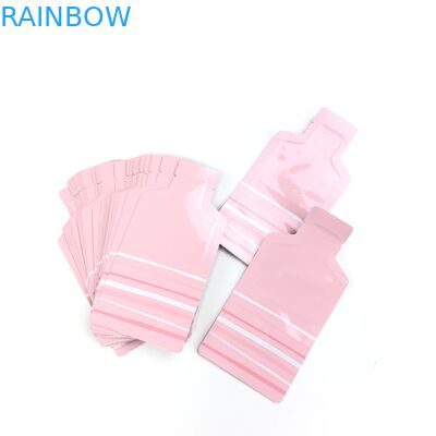 Τοποθετημένη σε στρώματα Ziplock 3.5g 7g ακίνδυνη για τα παιδιά συσκευάζοντας τσάντα λοσιόν Makeup τσαντών ανώμαλη διαμορφωμένη