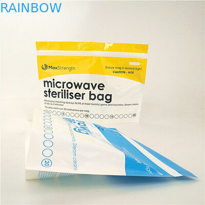 Στιλπνή στάση επάνω στη μηνιαία τσάντα παιδικών τροφών αποστείρωσης φλυτζανιών σακουλών συσκευάζοντας