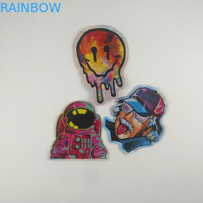 Πλαστικές σακούλες καννάβεων ζελατίνας Gummies που συσκευάζουν τις τεμαχισμένες τσάντες 3.5g φερμουάρ συνήθειας