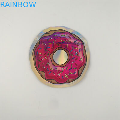 Τεμαχισμένη τσάντες μορφή 7g σακουλών φερμουάρ καννάβεων Gummies ευχάριστα