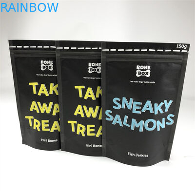 CMYK τύπωσε τις πλαστικές σακούλες που συσκευάζουν την τσάντα τροφίμων σκυλιών εγγράφου της Kraft