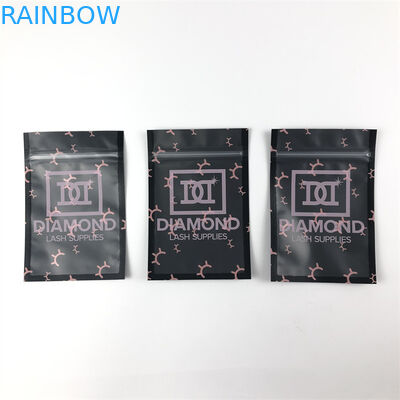 Resealable πλαστική τσάντα τρία κλειδαριών φερμουάρ φύλλων αλουμινίου αργιλίου Mylar δευτερεύουσα σφραγίδα