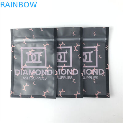 Resealable πλαστική τσάντα τρία κλειδαριών φερμουάρ φύλλων αλουμινίου αργιλίου Mylar δευτερεύουσα σφραγίδα