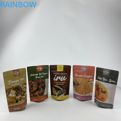 Στάση επάνω Doypack καπνών στο συσκευάζοντας πακέτο φερμουάρ σφραγίδων σακουλών καυτό με το λογότυπο