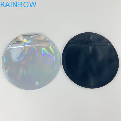 Resealable ολογραφικό φύλλο αλουμινίου αργιλίου Mylar τεμαχισμένο τσάντες διαμορφωμένο συνήθεια 3.5G