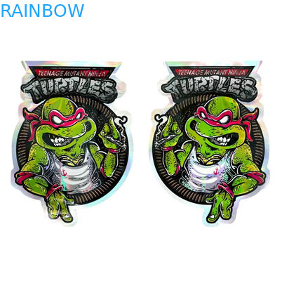 Τυπωμένες οι συνήθεια τσάντες Mylar κλειδαριών φερμουάρ συγκολλούν το φύλλο αλουμινίου αλουμινίου τσαντών φερμουάρ πρόχειρων φαγητών Gummies με θερμότητα