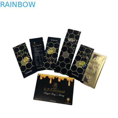 Μελισσών πλαστικές σακούλες μελιού ζελατίνας βοτανικές που συσκευάζουν 100% φυσικό